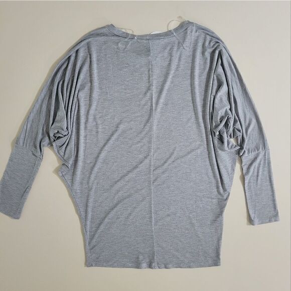 MOA Collection Women's Dolman Sleeve Gray Top - Picture 14 of 14